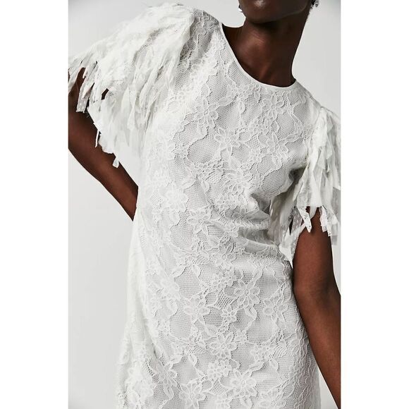 Free people - Songbird Mini Dress size M - Picture 7 of 7